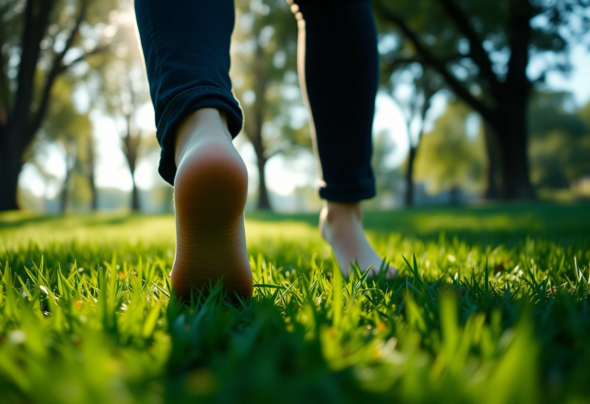 Camminare scalzi - benefici per la salute. Il grounding e il contatto con la terra. 3