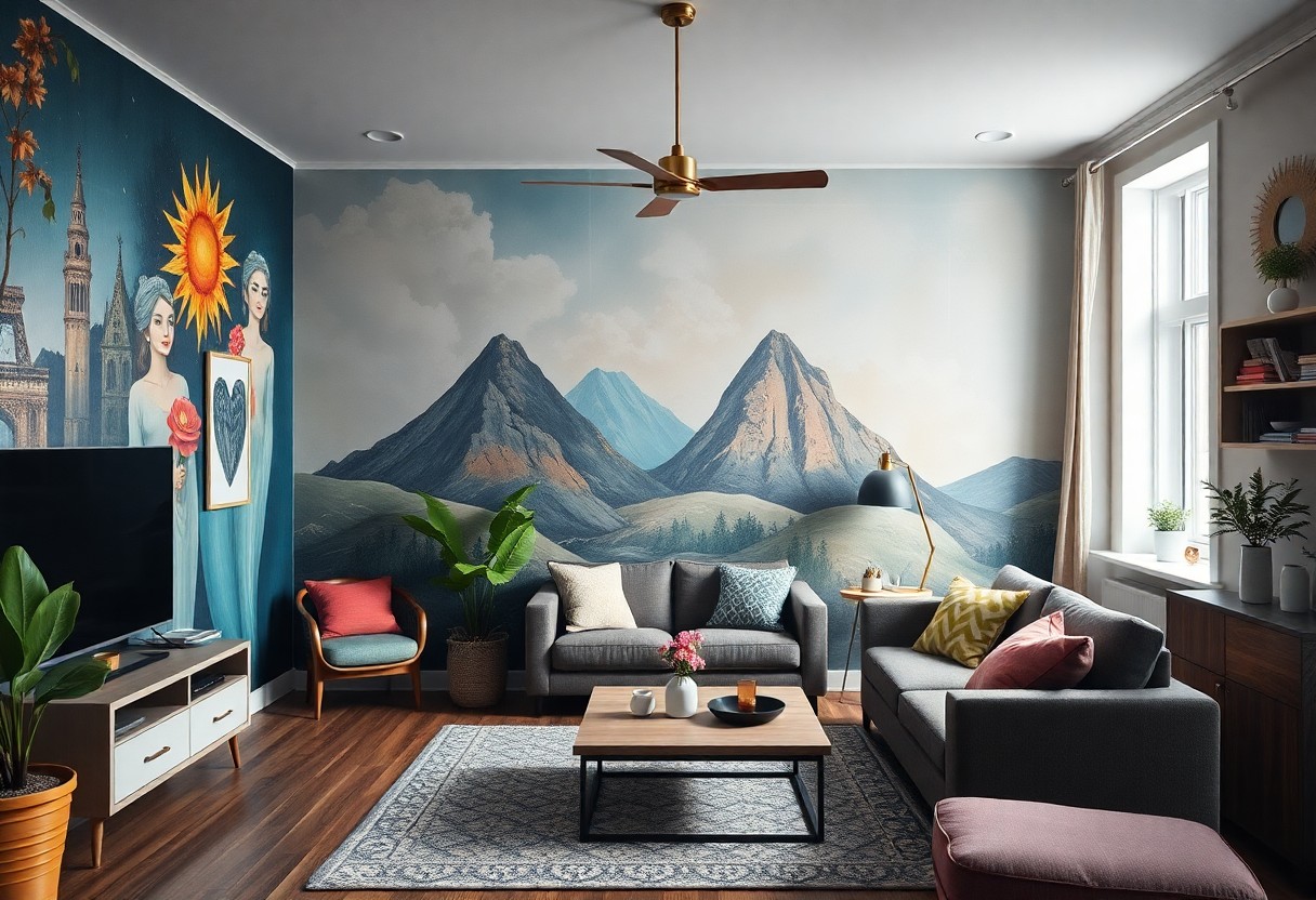 Pittura murale. Colori e tendenze. Scegliere la palette perfetta per ogni stanza. 3